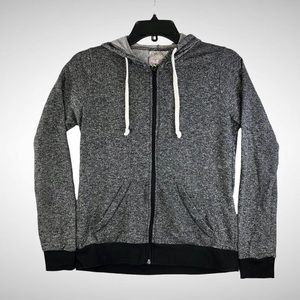 A Fine Mess Women's Size S Zippered Hooded Sweatshirt